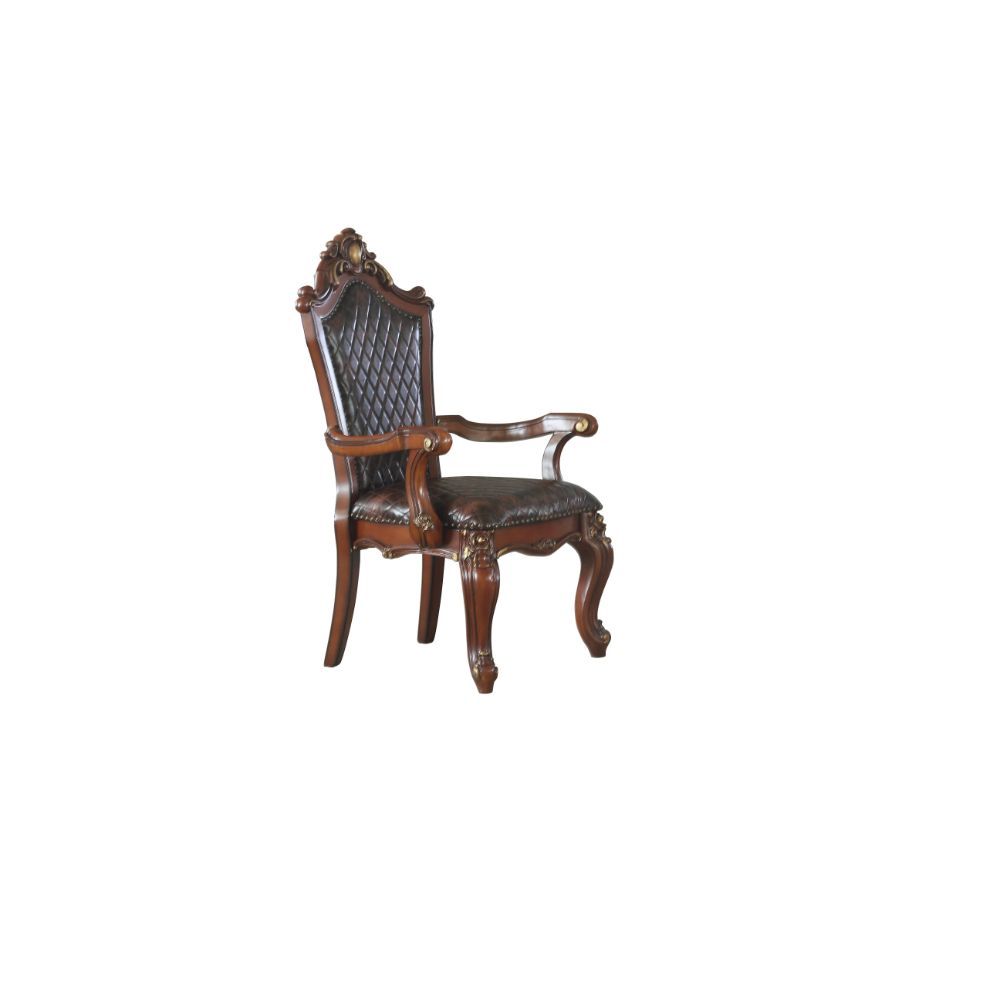 Picardy - Chair (Set of 2) - Cherry Oak & PU