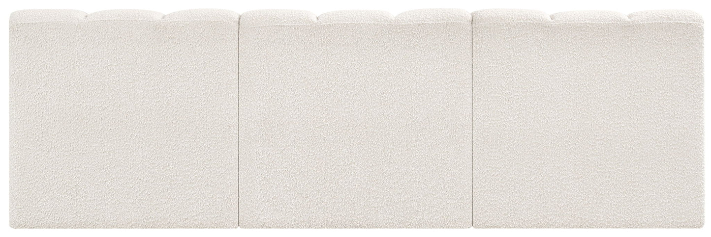 Arc - Boucle Fabric 3 Seats Modular Sofa
