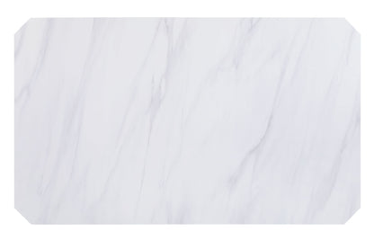 Zumala - Dining Table - Marble & Weathered Oak Finish