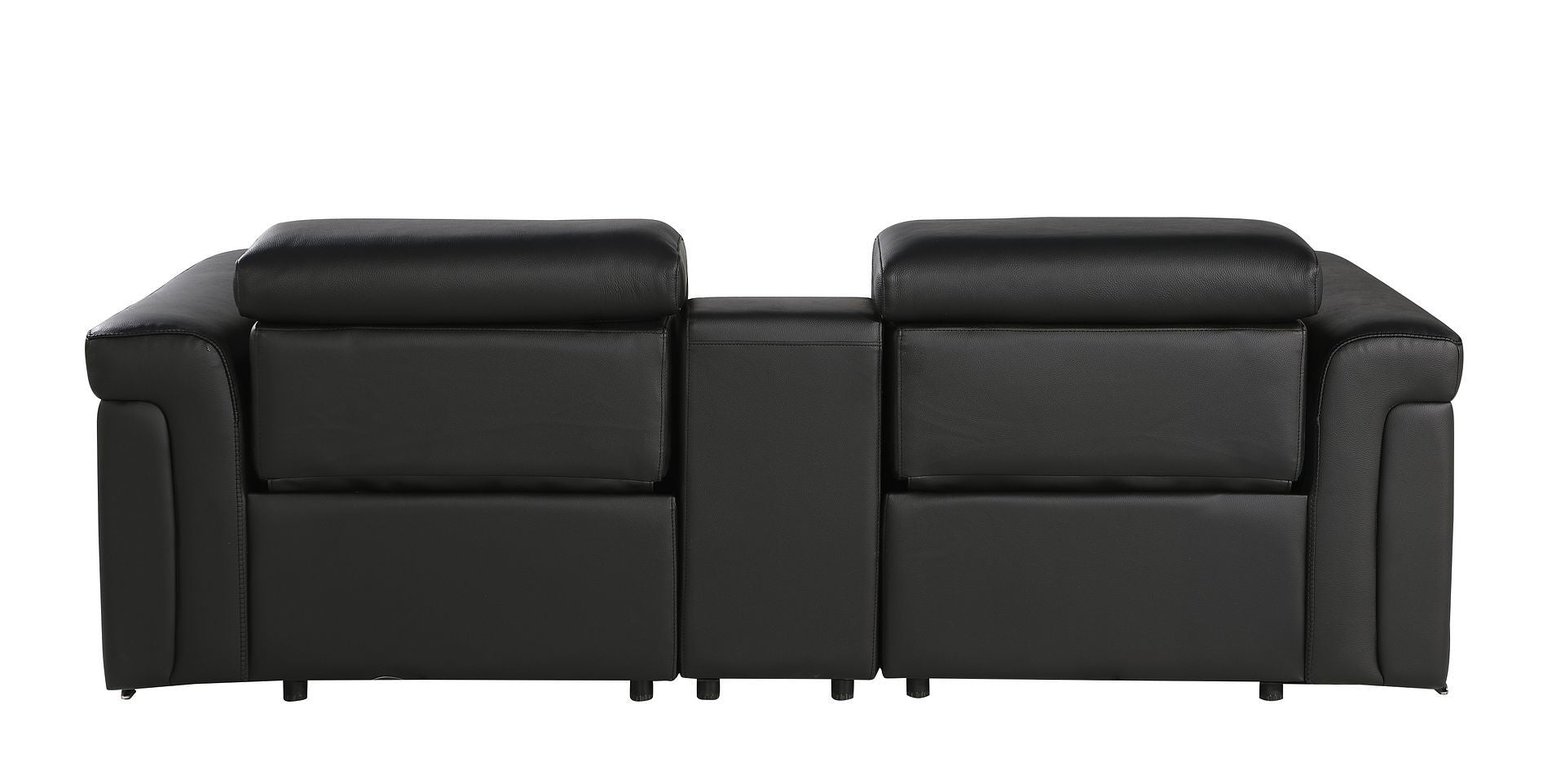 1126 - 3-Piece Modular Power Reclining Loveseat In With 2 Power Recliners & Power Headrests