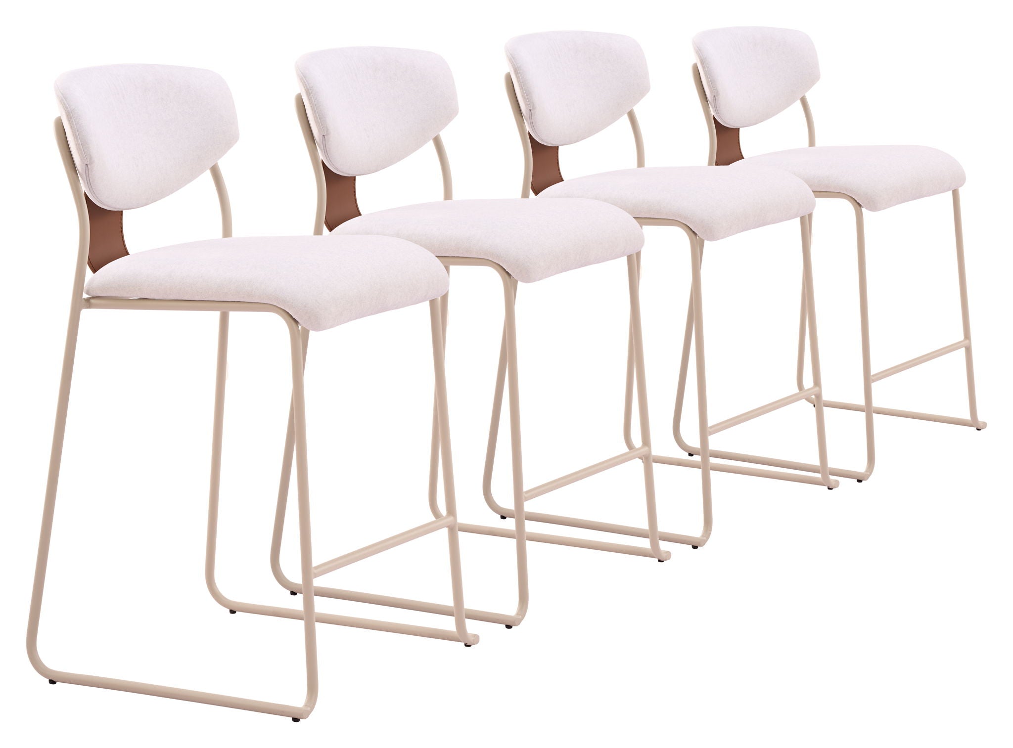 Meadow - Counter Stool (Set of 4) - White
