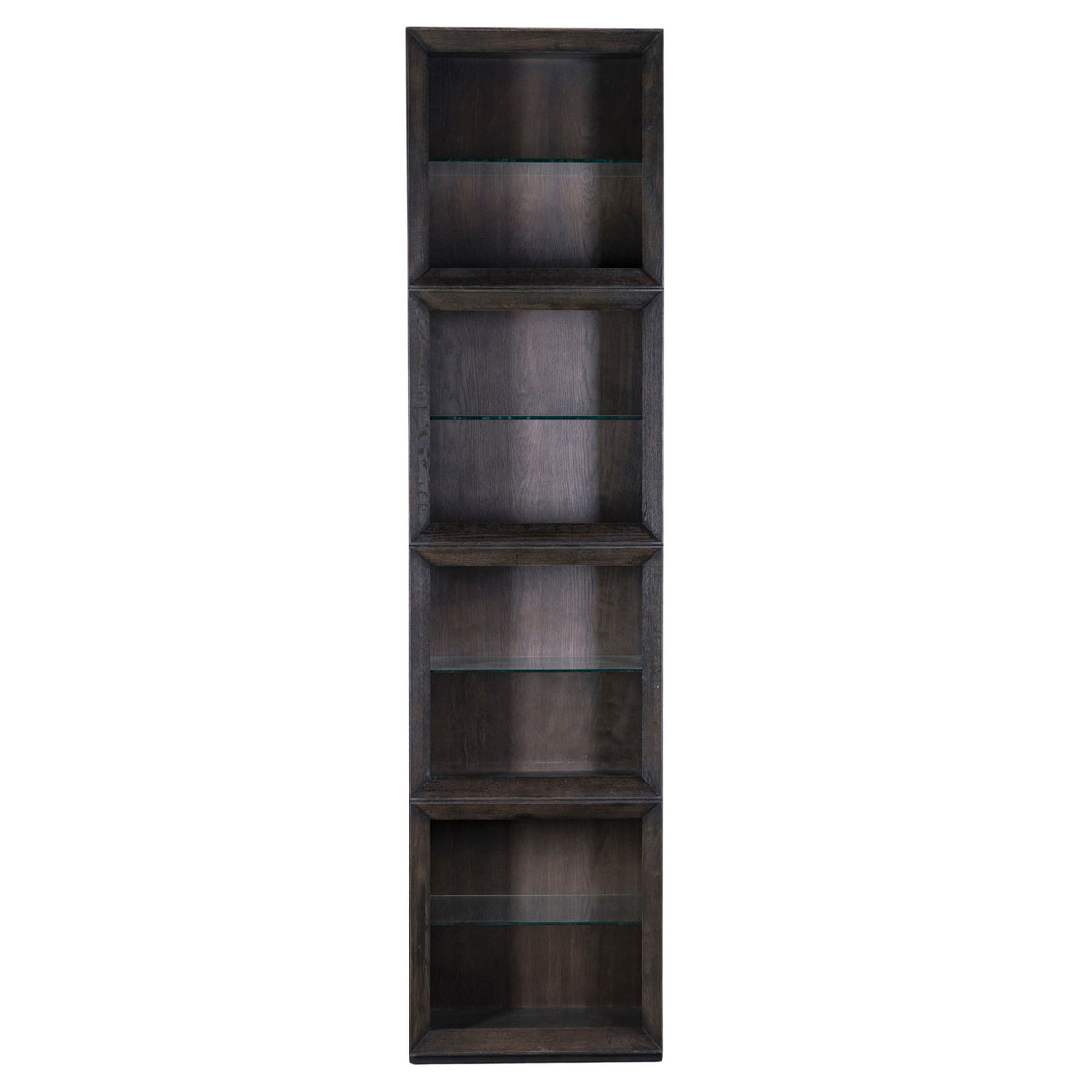 Eloa - Bookcase - Dark Brown And Ebony
