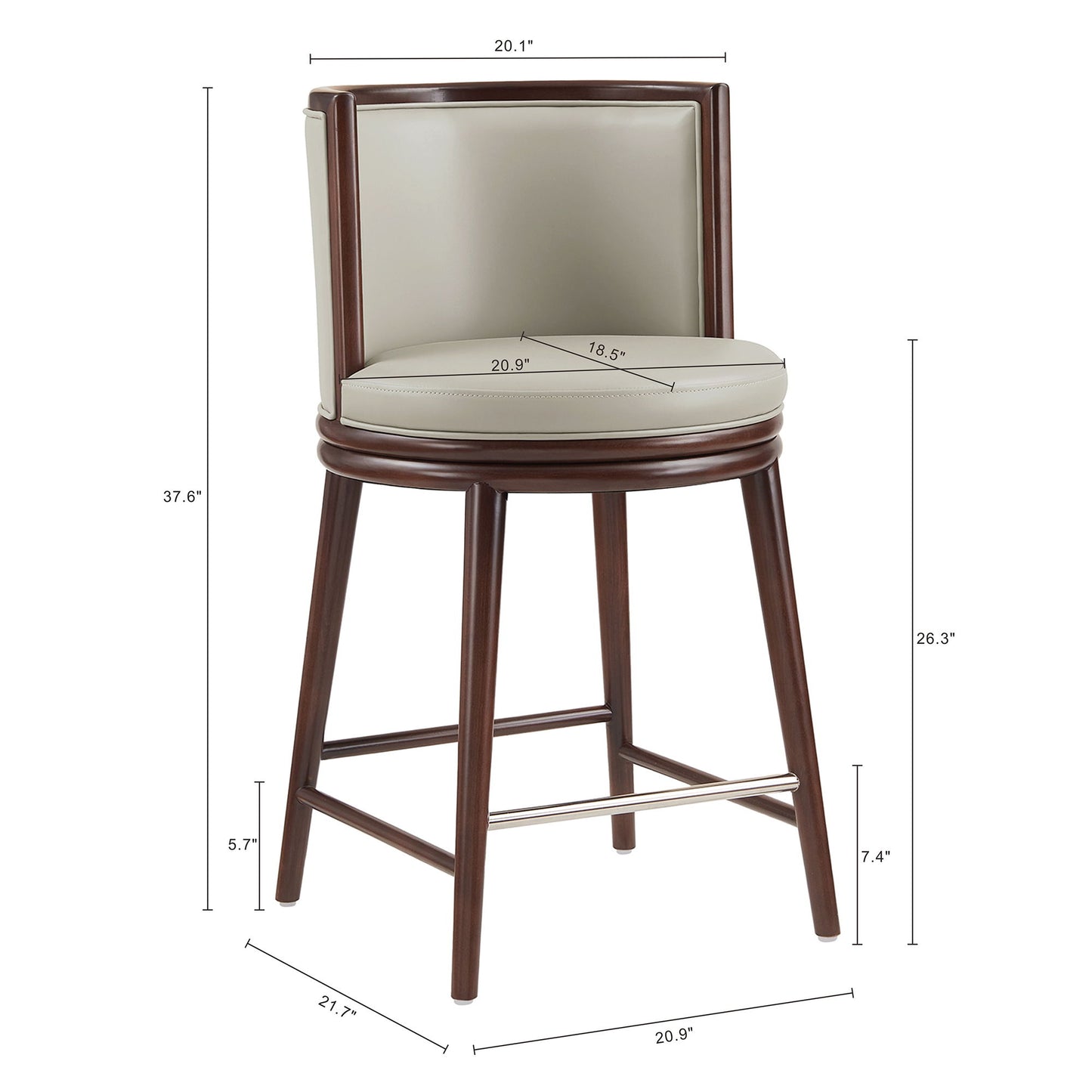 Evalyn - Counter Stool