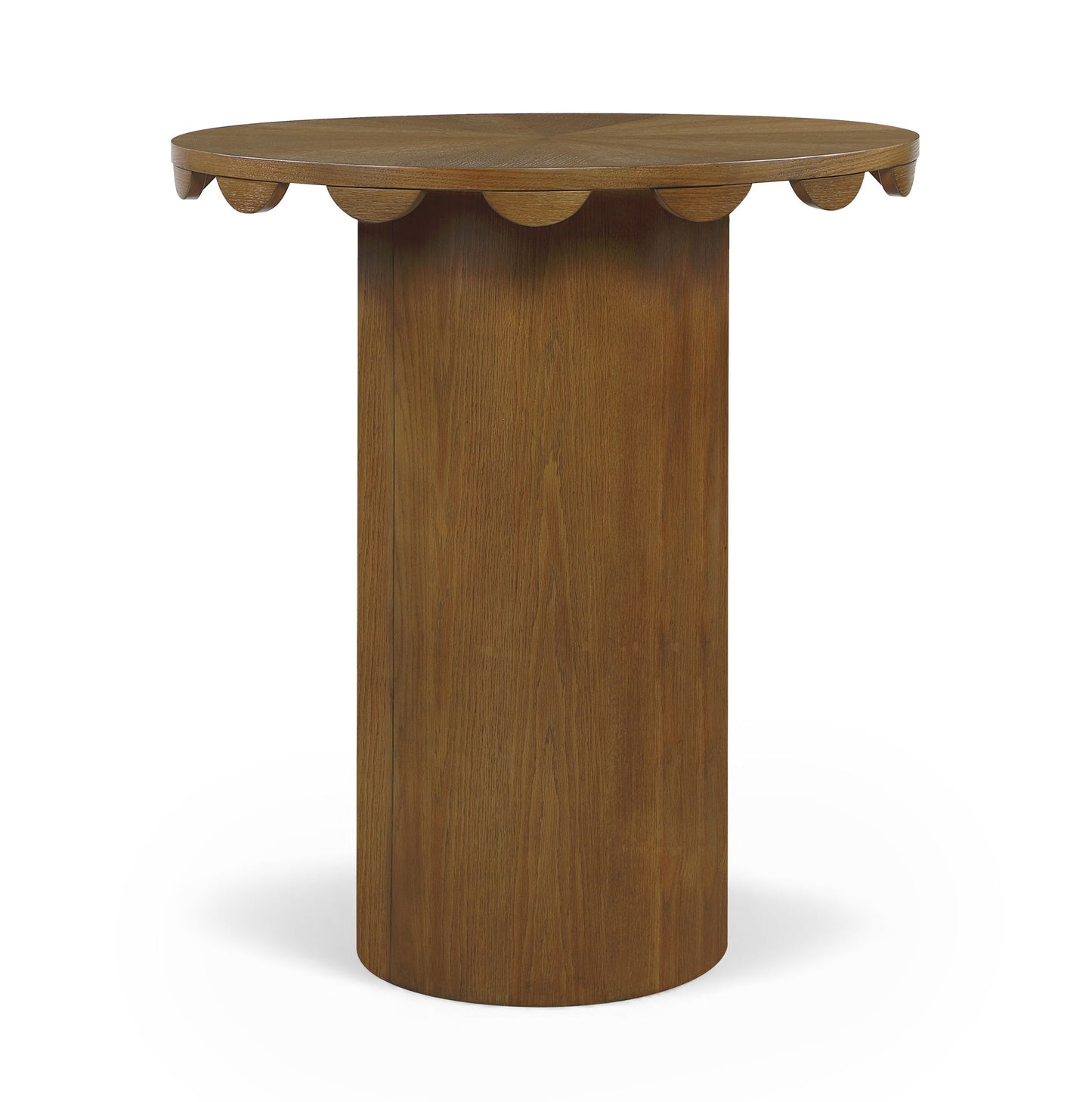 Dahlia - Solid Wood And Natural Cane Table