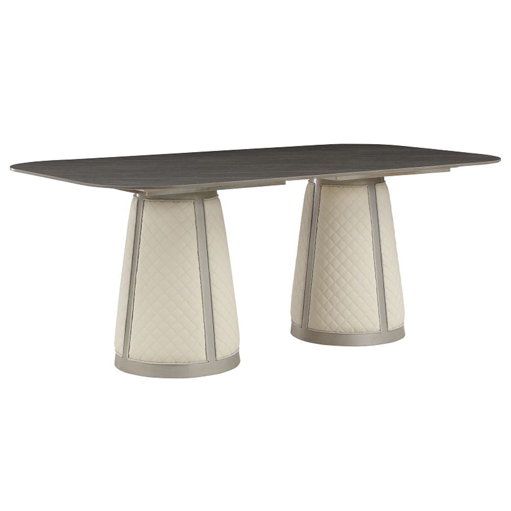 Kasa Dining Table with Sintered Stone Top - Thumbnail 3