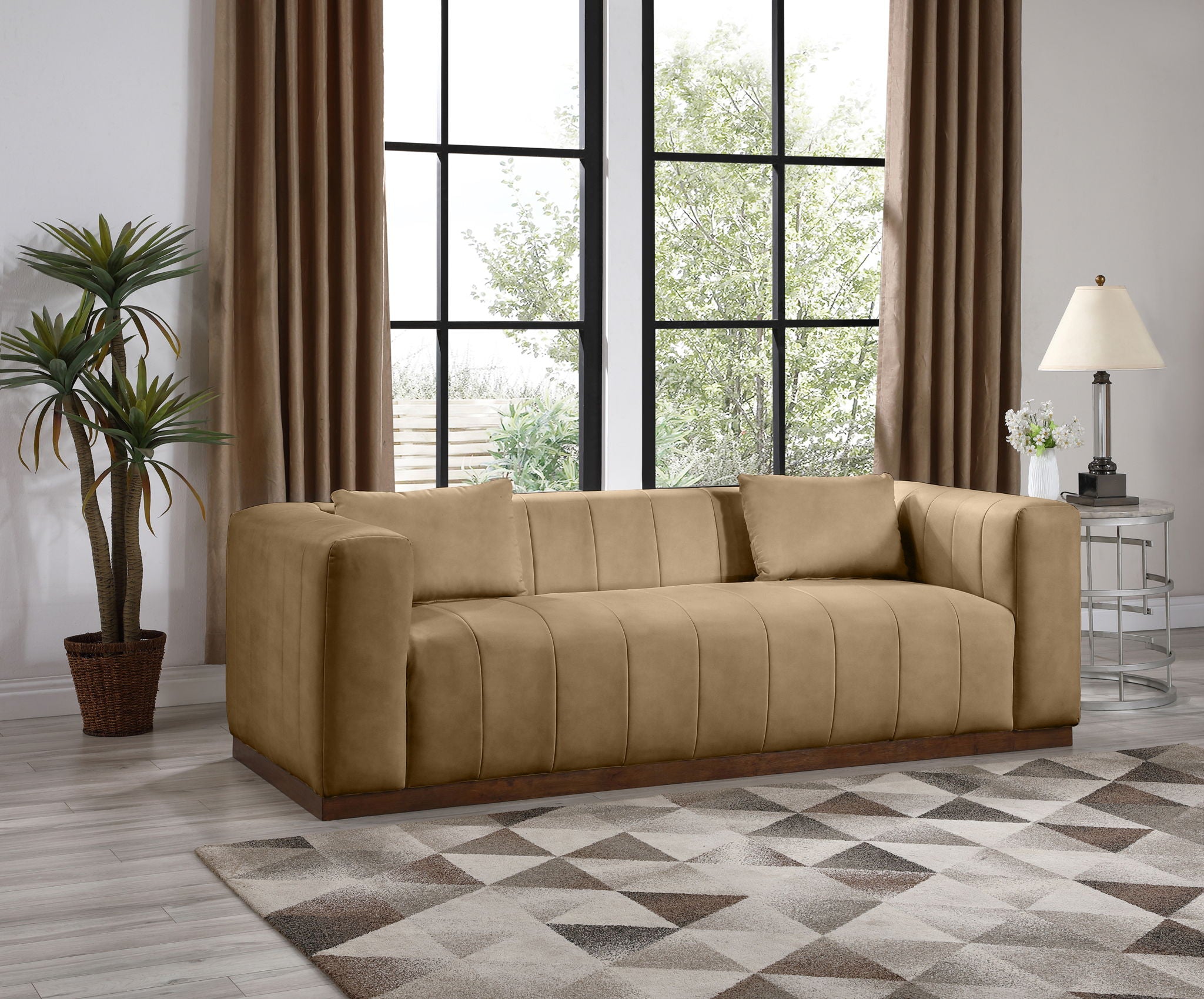 Mallina - Sofa - Tan