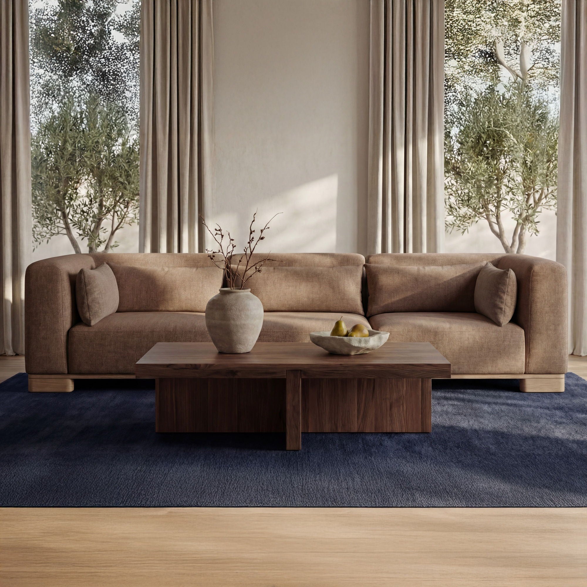 June - Modular Sofa - Dark Brown