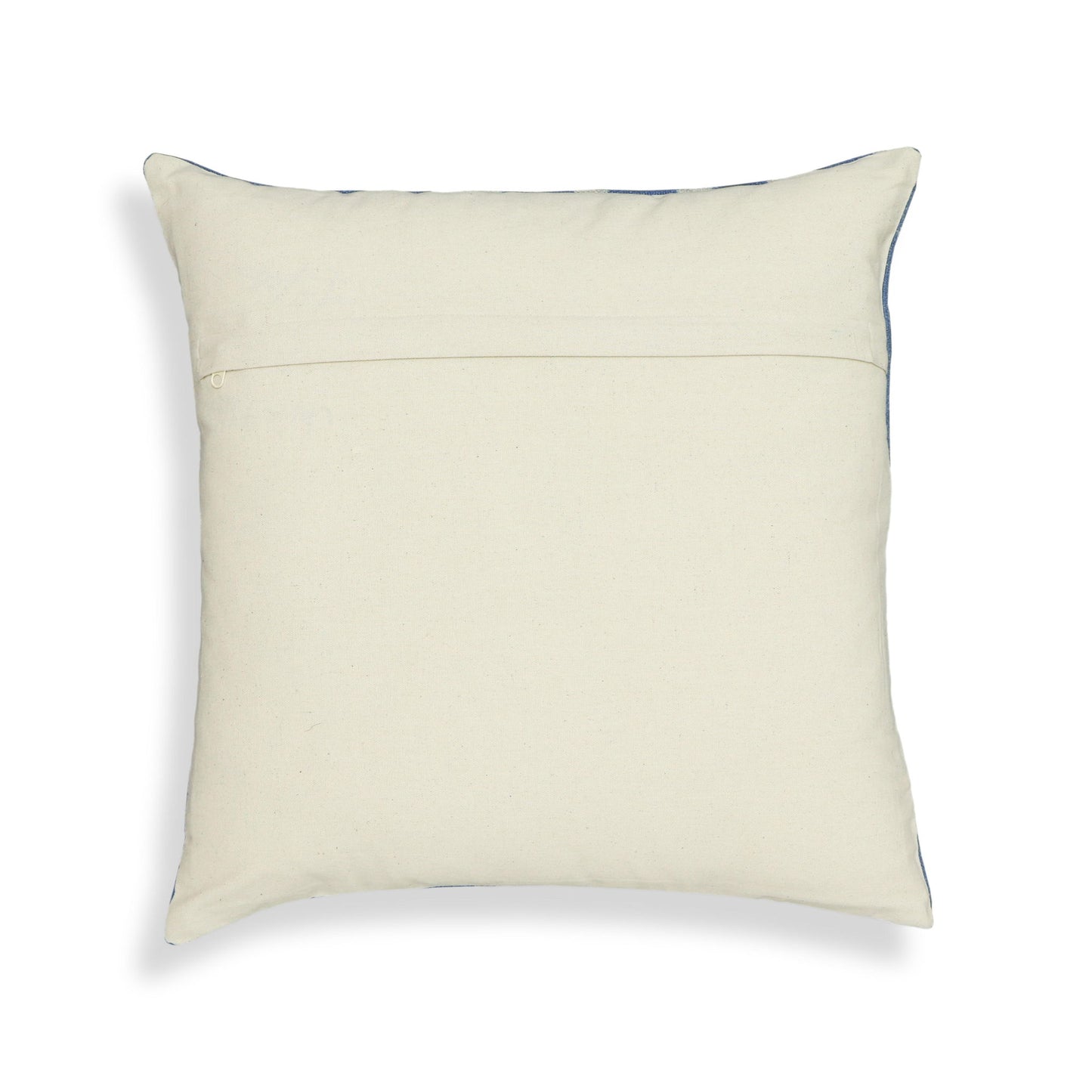 Indigo - 20" Square Accent Pillow Cover - Blue