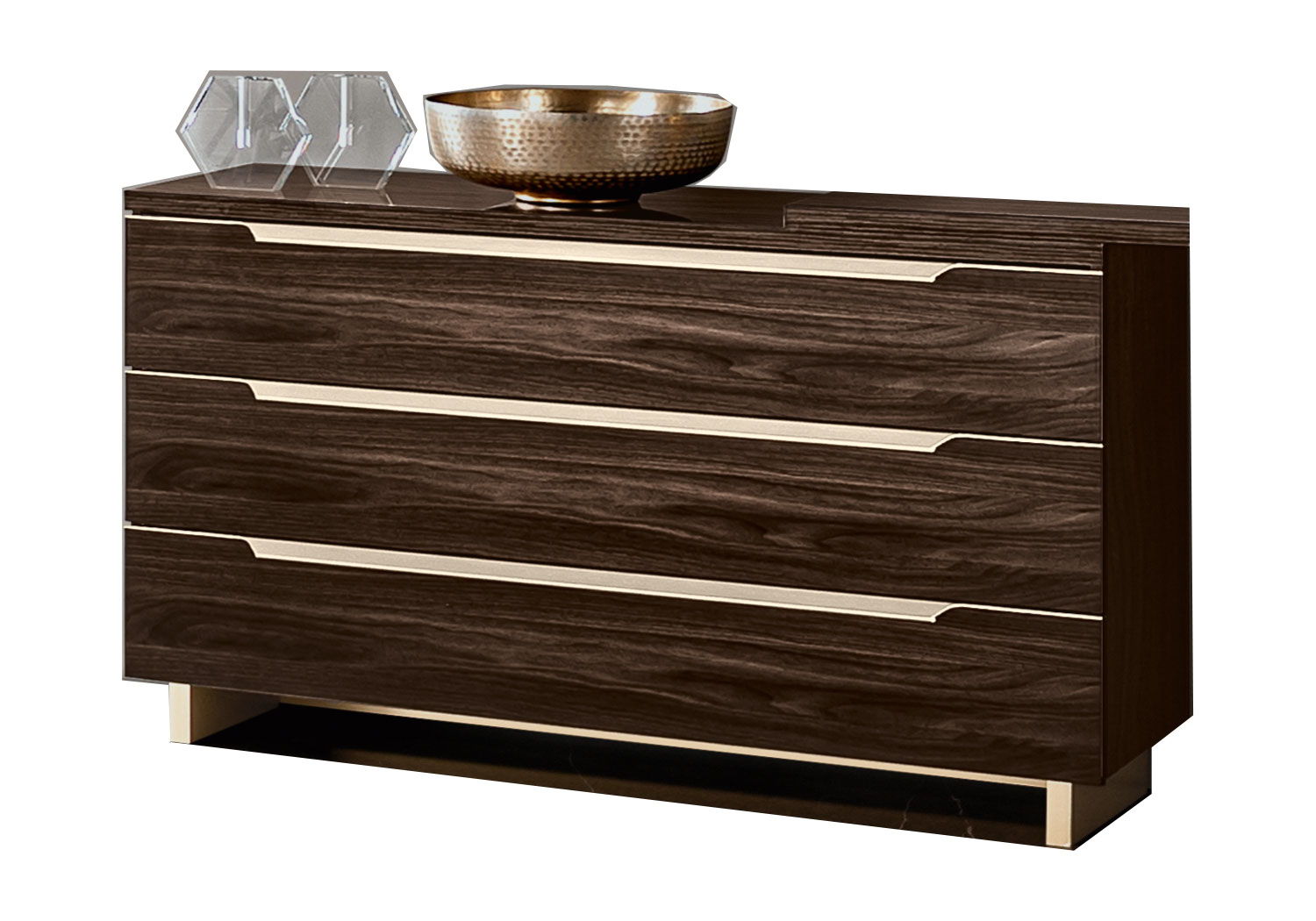 Smart - Single Dresser - Walnut
