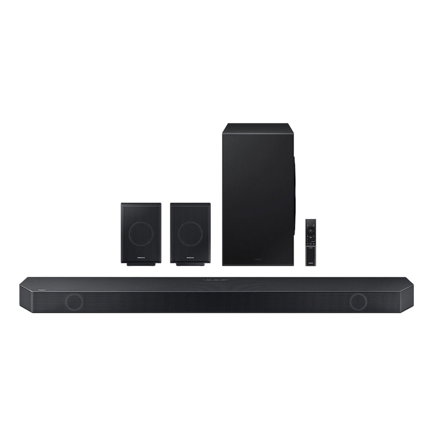 Samsung - 11.1.4 Channel Dolby Atmos Soundbar - Black