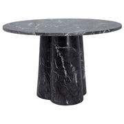 Selina - Dining Table - Black Marble