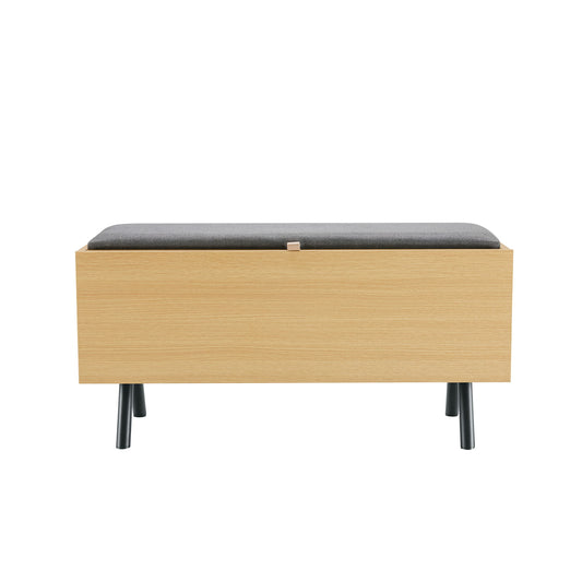 Paloma - Accent Storage Bench With Lift Top - Light Oak