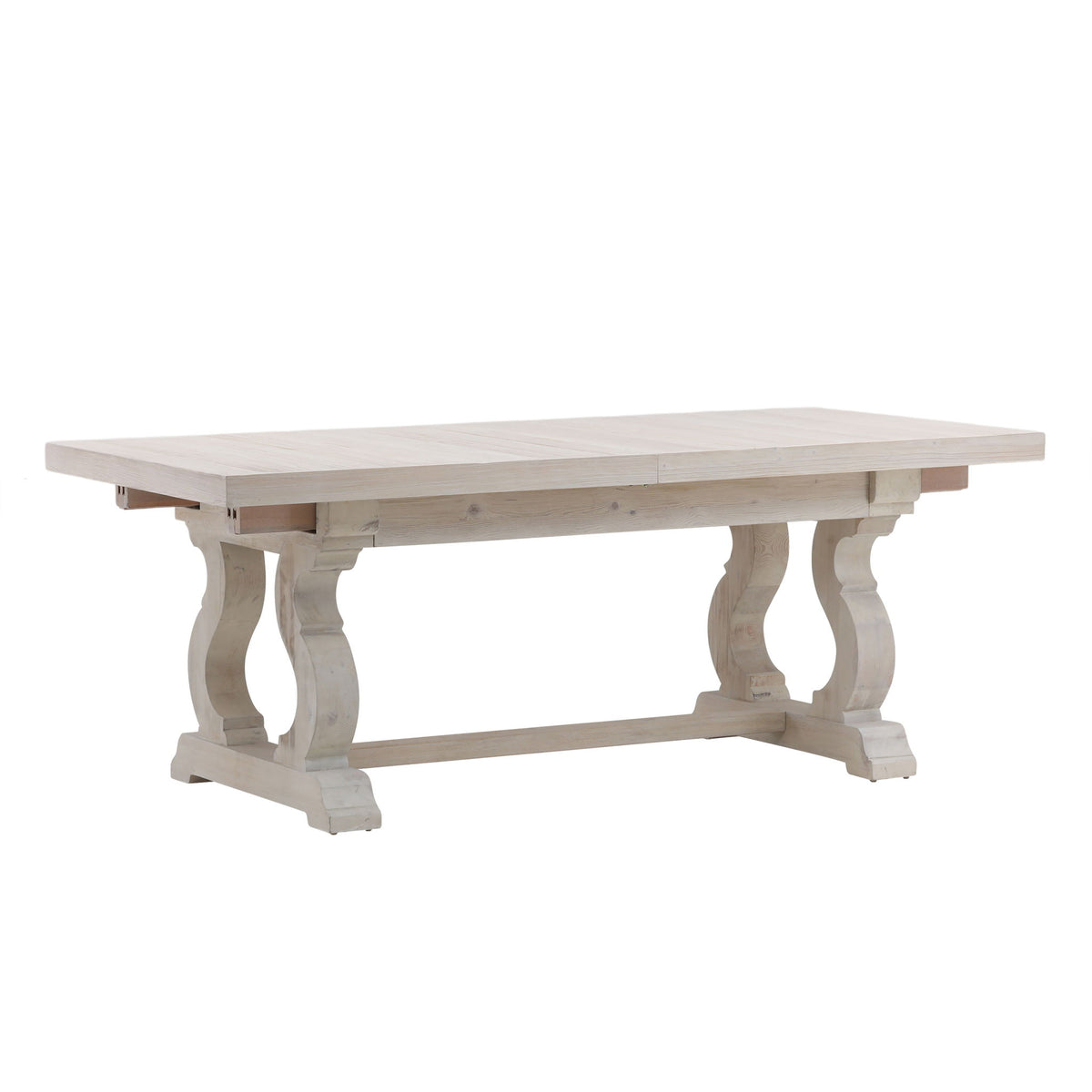 Chantelle - Extendable Dining Table - Whitewash