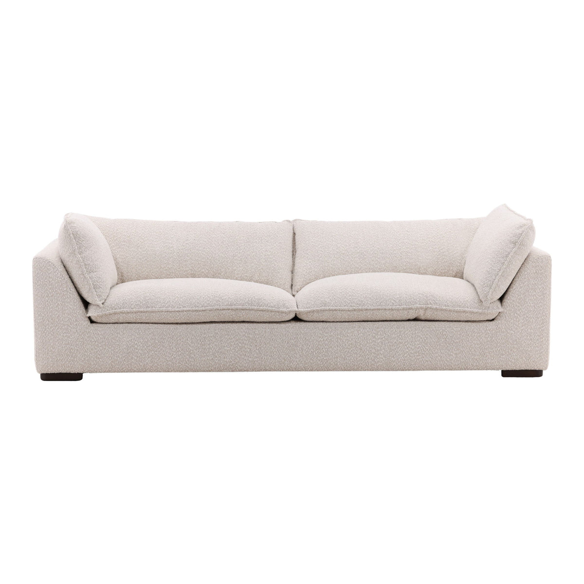 Ramona - Sofa - Tatum Cream And Dark Brown