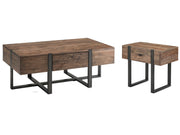 Prescott - Condo Rectangular Cocktail Table Set