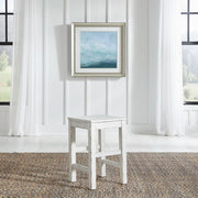 River Place - Console Stool - Riverstone White & Tobacco