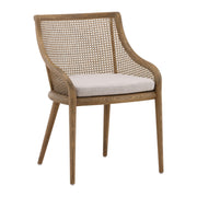 Arcata - Dining Chair - Medium Brown And Beige