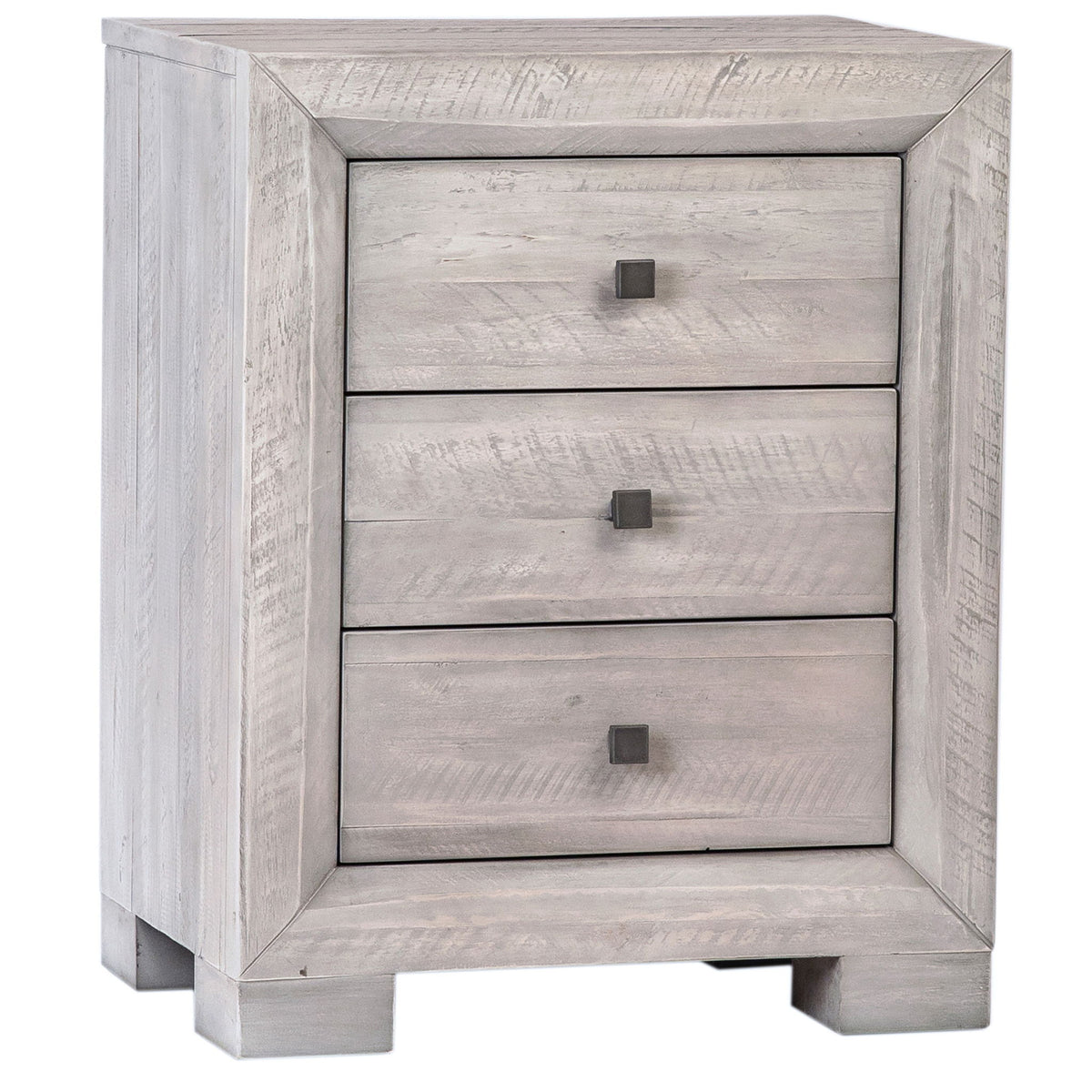 Clancy - Nightstand - Light Gray Washed