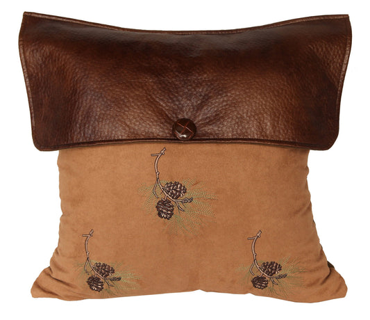 Lodge Pine Cone - Lodge Pillow Pine Cone - Brown / Tan