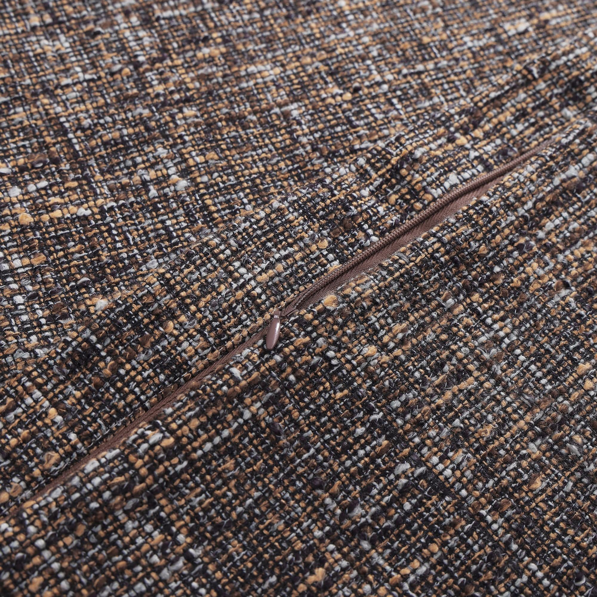 Tweed - Euro Sham - Brown