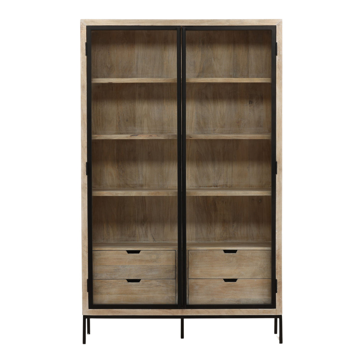 Fairbanks - Cabinet - Natural And Black