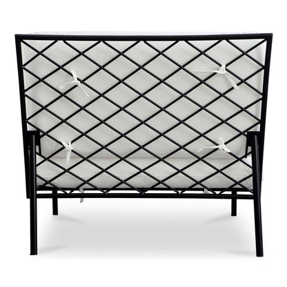 Salma - Outdoor Accent Chair - White