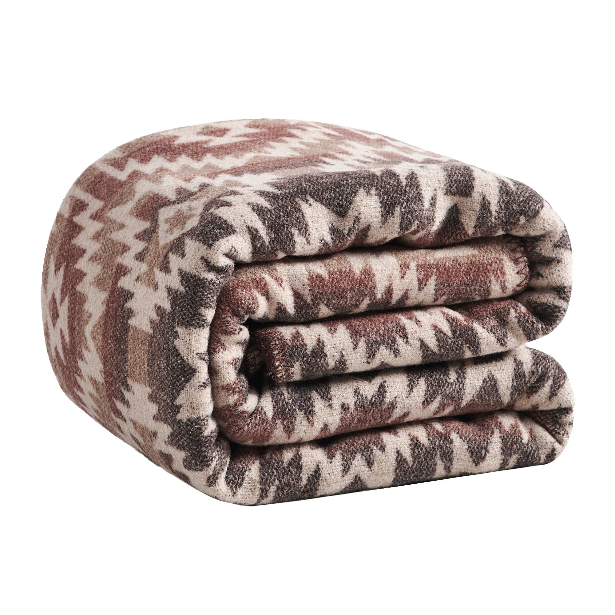 Mesa - King Wool Blend Blanket - Multi Color