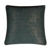 Hayworth - Euro Sham - Deep Teal / Gold