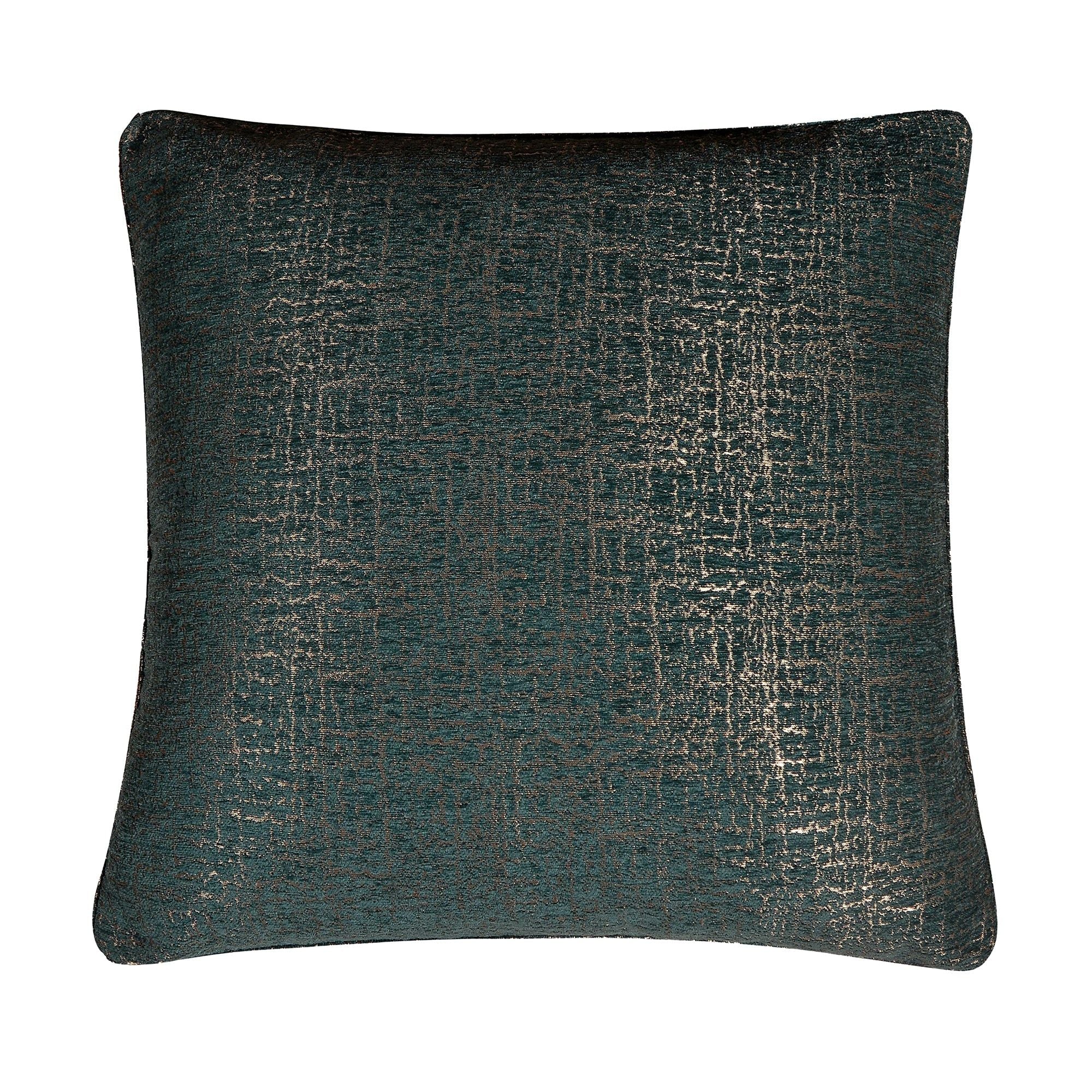 Hayworth - Euro Sham - Deep Teal / Gold