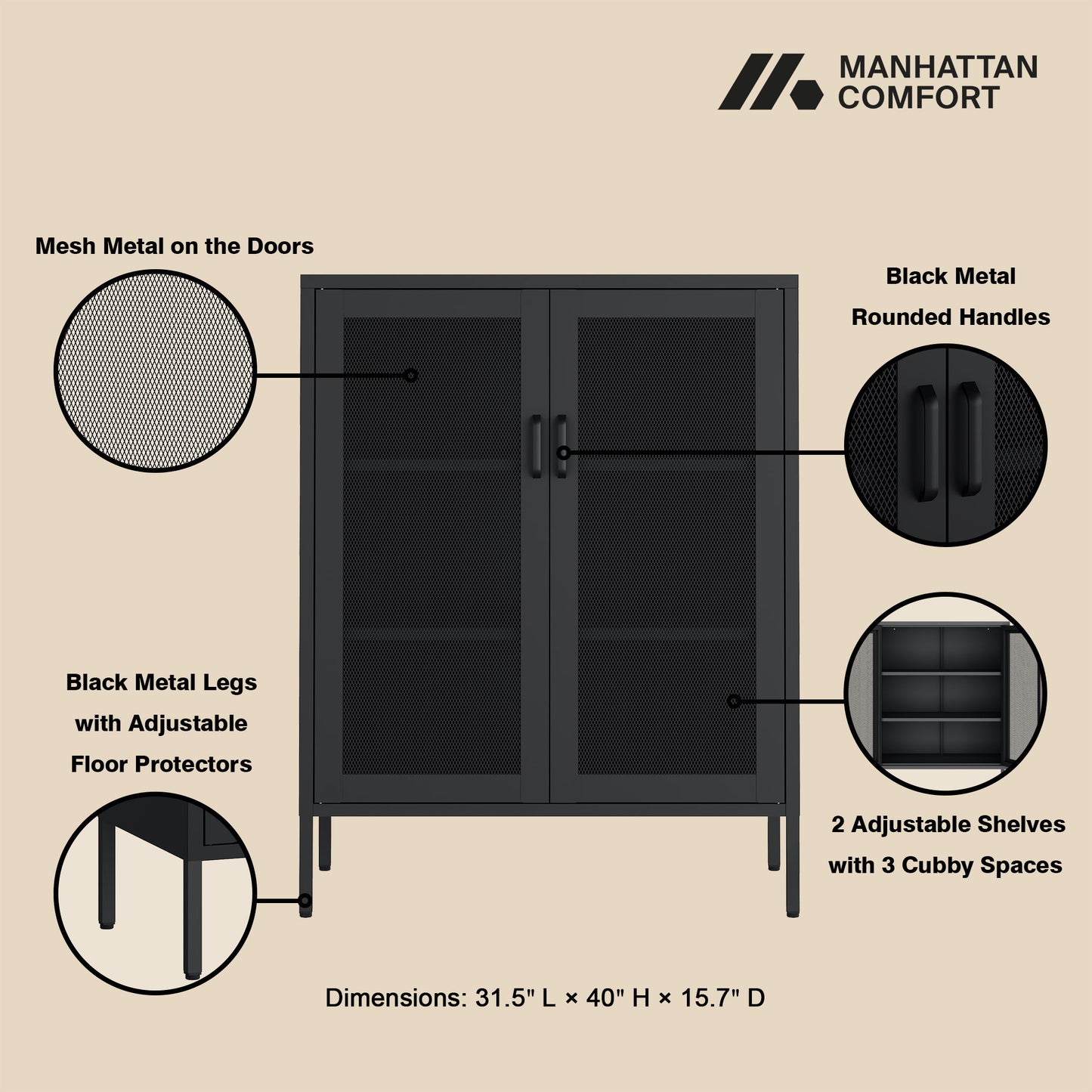 Amelia - Accent Cabinet