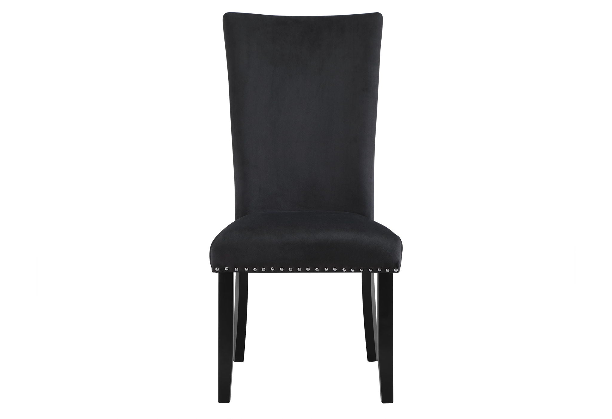 D03 - 9 Piece Dining Room Set (Dining Table And 8 Dinning Chairs) - Black