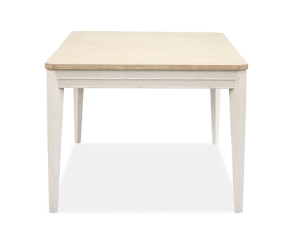Echo Isles - Extendable Rectangular Dining Table - Sea Pearl And Driftwood