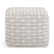 Noreen - Upholstered Square Pouf