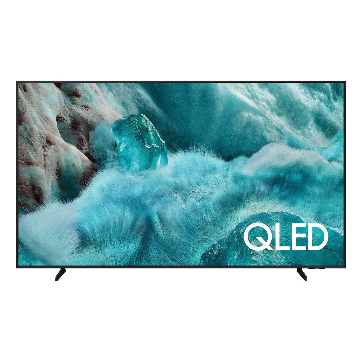 Samsung - 75" QLED 4K Smart TV - Black
