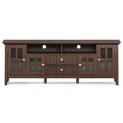 Acadian - Wide TV Media Stand - Brown