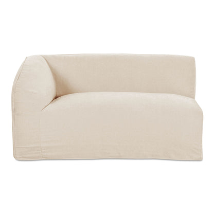 Isla - Left Arm Facing Corner Chair - Beige