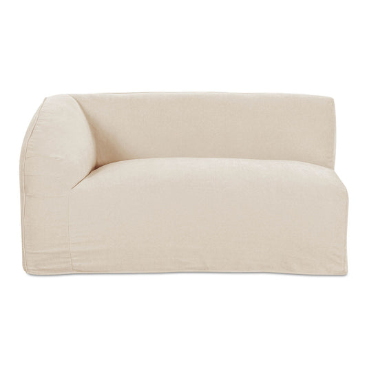 Isla - Left Arm Facing Corner Chair - Beige