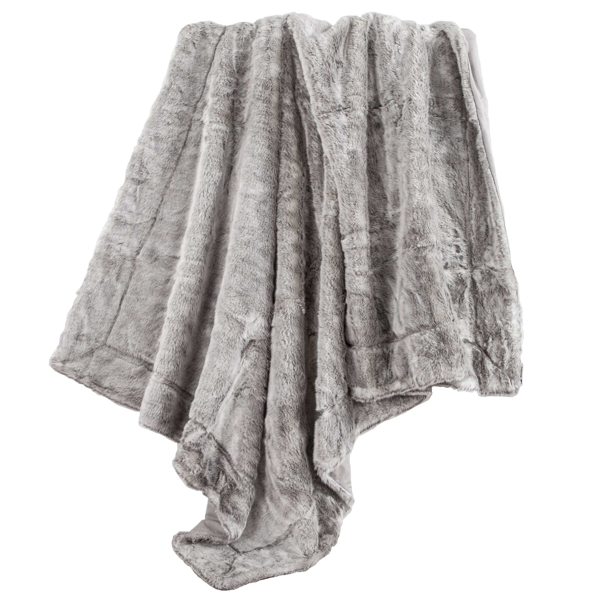 Arctic Bear - Oversized Throw Blanket - Gray