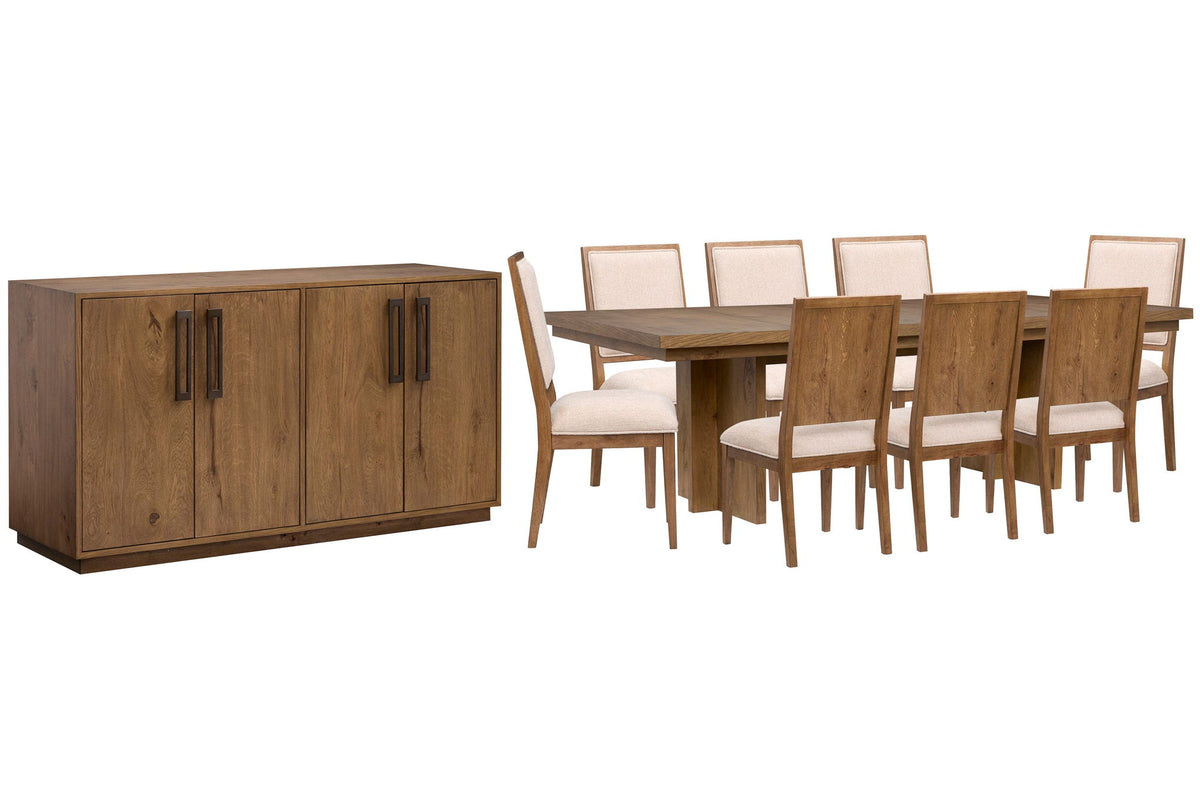 Marcel - Extendable Trestle Dining Table Set