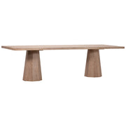 Jansen - Dining Table 96" - Light Warm Wash