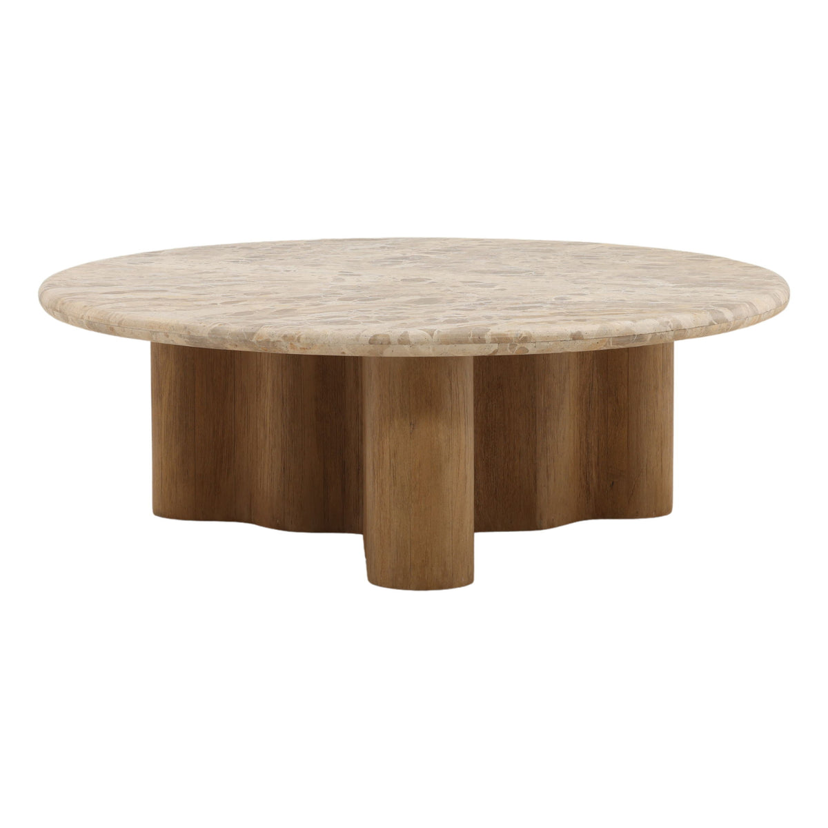 Reyan - Coffee Table - Beige And Natural