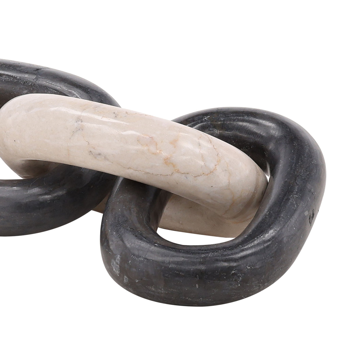 Yago - Chain Link - Cream And Black