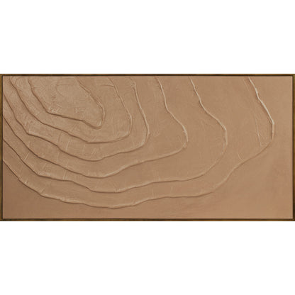 Umbria - Framed Painting - Light Brown