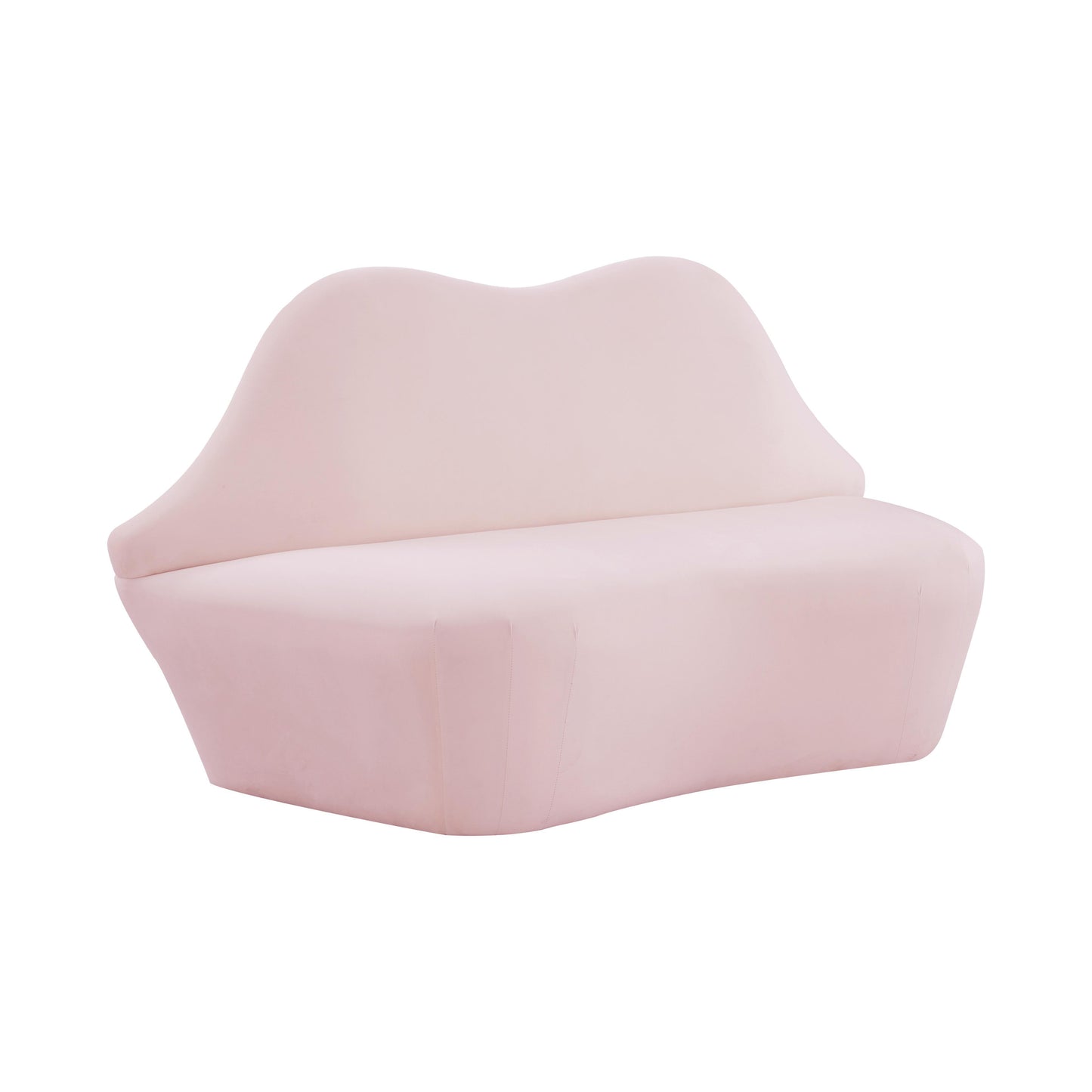 Lips - Velvet Settee