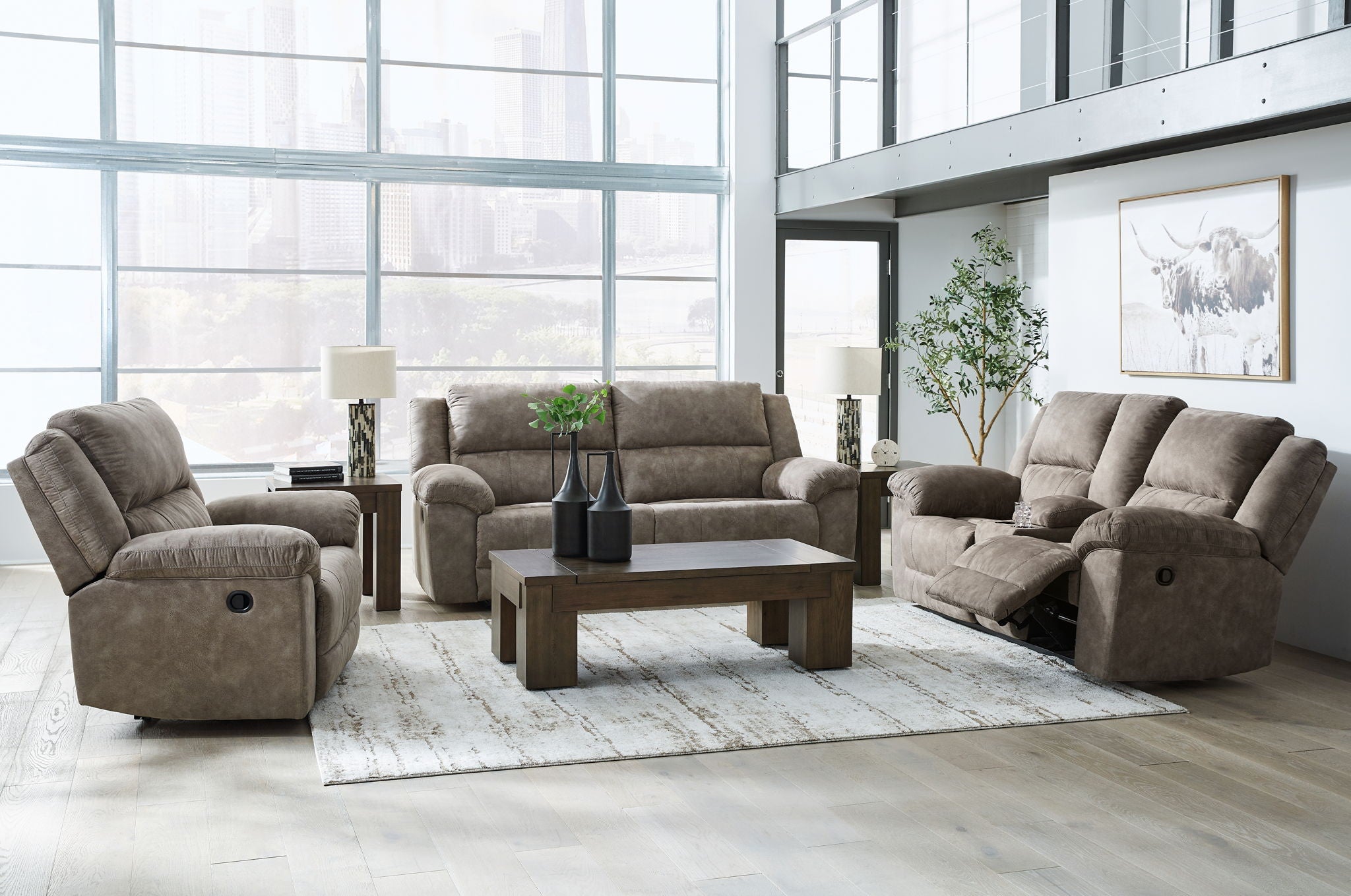 Laresview Reclining Living Room Set