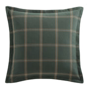 Windowpane - Plaid Euro Sham - Hunter Green