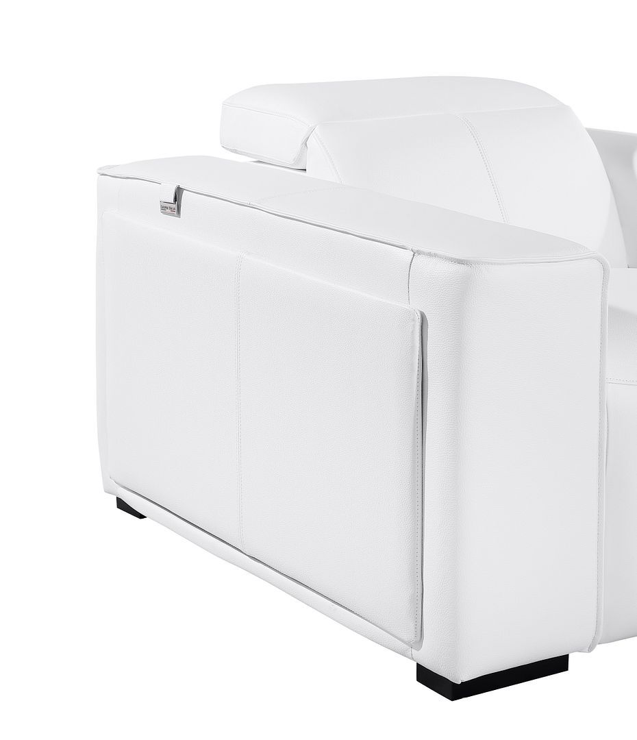 1224 - 3-Piece Modular Power Reclining Sofa In With 3 Power Recliners & Power Headrests