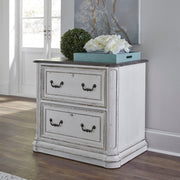 Magnolia Manor - Jr Executive Media Lateral File - Antique White
