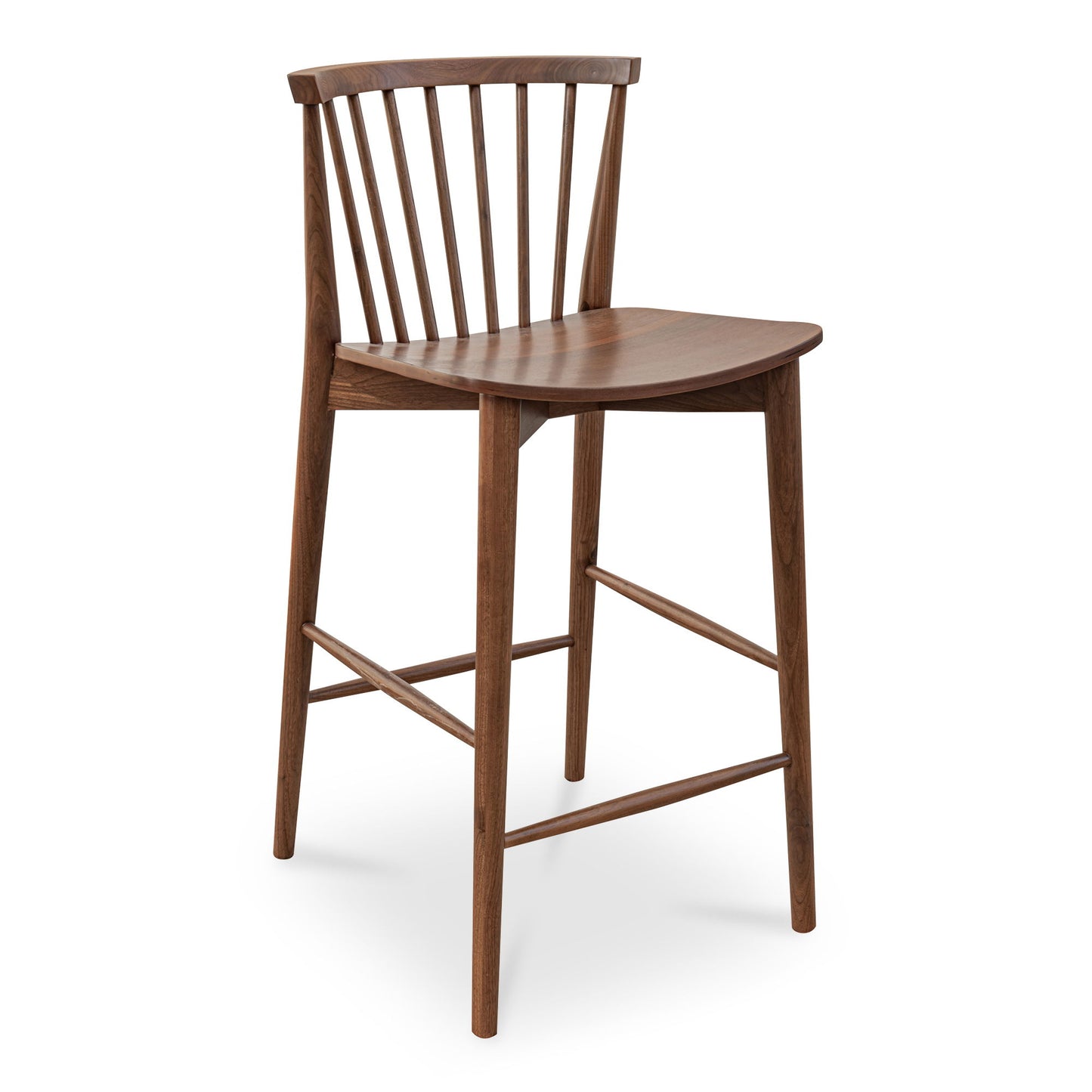 Marley - Counter Height (24"-27") - Dark Brown