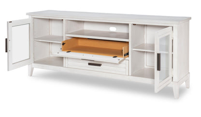 Edgewater Sand Dollar - Entertainment Console - White